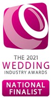 Wedding Industry Awards National Finalist 2021