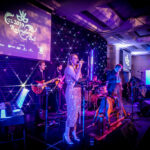 Live swing soul and Motown function band The Get Downs Lite performing at a charity ball in Brighton