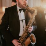 Mike Paul-Smith Music's band "The Get Downs" performing at a wedding reception at Anthology Farm, Cheltenham, Gloucestershire