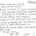 Wedding band review for Mike Paul-Smith Music