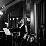 Live swing and soul wedding band The Get Downs from Mike Paul-Smith Music performing at Claridge's Hotel, London