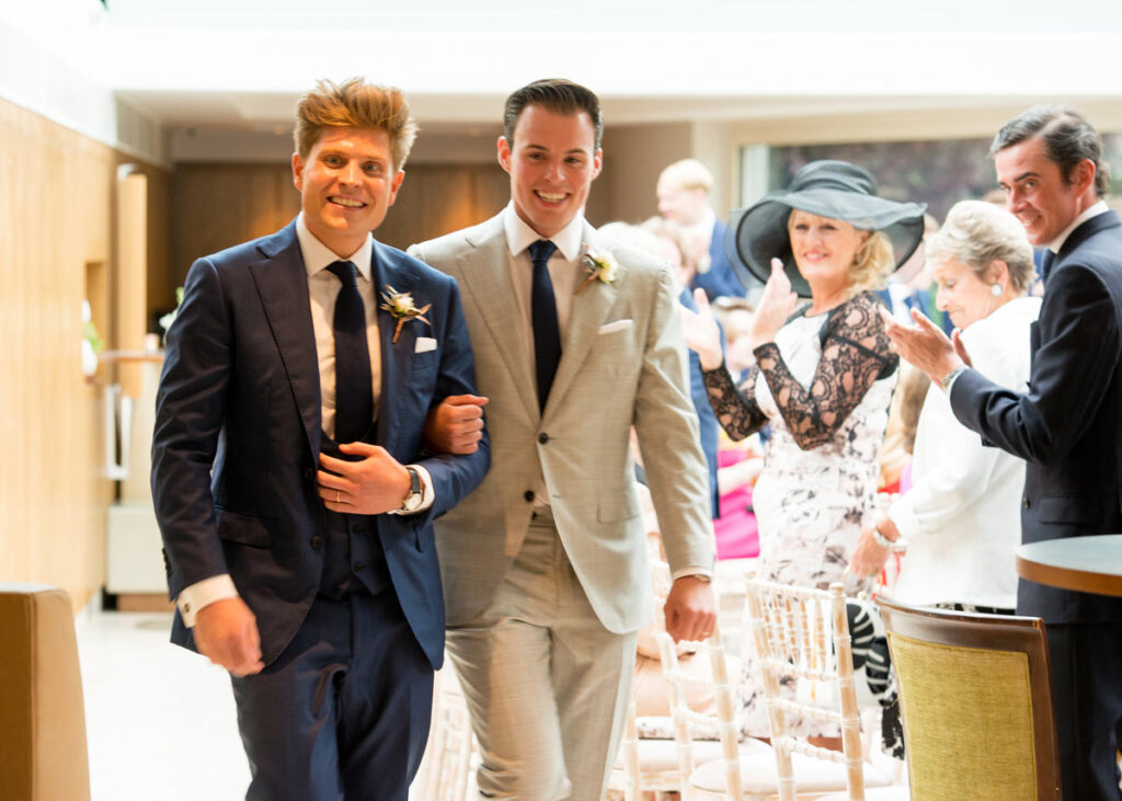 Wedding swing and soul band The Get Downs Lite performing at Raymond Blanc's Le Manoir aux Quat' Saisons, Oxfordshire